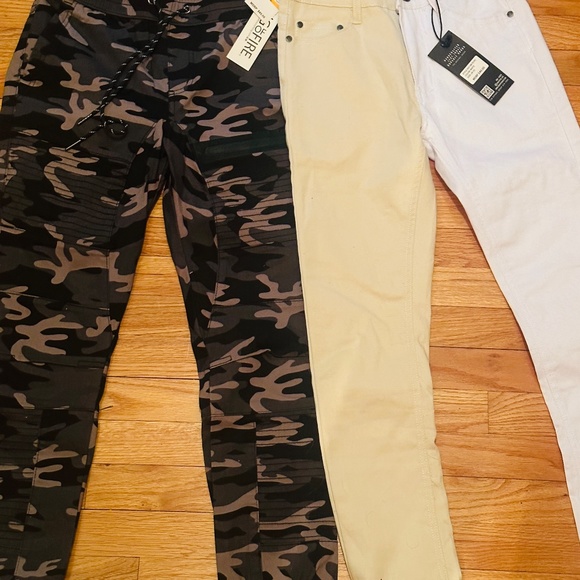 2 PAIRS  NWT 2-Toned & Camo Light Denim Sz … - Picture 1 of 14